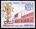 Agricultural University Building Mymensing, First Convocation Of East Pakistan Agriculural University serie, circa 1968 Royalty Free Stock Photo