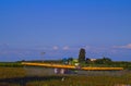 Agricultural work in a strawberry field near the town of Pardes Hana Israel. Royalty Free Stock Photo