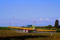 Agricultural work in a strawberry field near the town of Pardes Hana Israel. Royalty Free Stock Photo