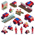 Agriculture Automation Icons Collection