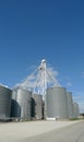 Agriculture Bins Vertical Photograph Royalty Free Stock Photo