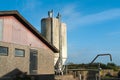 Agriculture farm grain silos