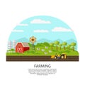 Agriculture And Farming Concept Royalty Free Stock Photo