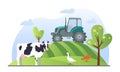 Agriculture or farming concept Royalty Free Stock Photo