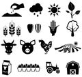 Agriculture icons