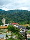 Agriculture industry in Brinchang, Pahang, Malaysia.