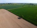 Landscape of Zulawy Wislane in Poland