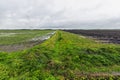 Agriculture in the polder. Royalty Free Stock Photo