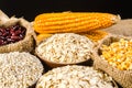 agriculture products,grains and cereal Royalty Free Stock Photo