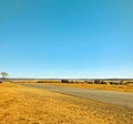 Agriculture rural land harvest time background