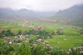 Terrace field in the North West of Vietnam Royalty Free Stock Photo