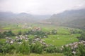 Terrace field in the North West of Vietnam Royalty Free Stock Photo