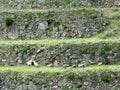 Agriculture terraces of Machu Picchu. Peru Royalty Free Stock Photo