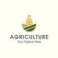 Agriculture vector logo template element