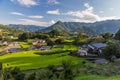 Agriculture village in Takachiho, Miyazaki, Kyushu.