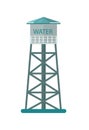 Agriculture water tower icon