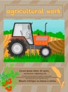 Agricultures Work, Organic Food Poster