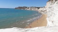 Agrigento Mountain And Beach Downside Royalty Free Stock Photo