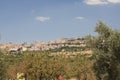 Agrigento, panoramic view of the town Royalty Free Stock Photo