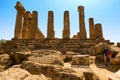 AGRIGENTO TEMPIO HERA Royalty Free Stock Photo