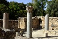 Agrippa palace ruins, Israel Royalty Free Stock Photo