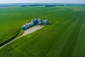 Agro processing plant silos for drying cleaning storage of agricultural products grain