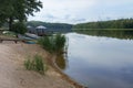 Agro-tourism and fishing for recreation, tourist base on the lake