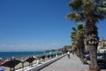 Agropoli beach on the Cilentan coast, Italy