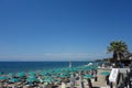 Agropoli beach on the Cilentan coast, Italy