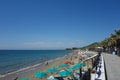 Agropoli beach on the Cilentan coast, Italy