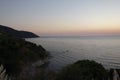 Agropoli beach on the Cilentan coast, Italy