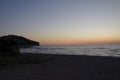 Agropoli beach on the Cilentan coast, Italy