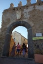 Agropoli old town on the Cilentan coast, Italy