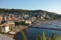 Agropoli port on the Cilentan coast, Italy