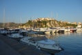 Agropoli port on the Cilentan coast, Italy