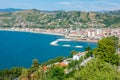 Agropoli on a sunny summer day. Salerno, Cilento, Campania, Italy.