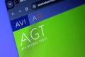 AGT , British investment company AVI Global Trust Royalty Free Stock Photo