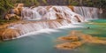 Agua Azul Cascades Long Exposure, Mexico Royalty Free Stock Photo