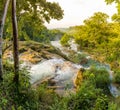 Agua Azul Waterfall Mexico Royalty Free Stock Photo