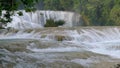 The Cascadas de Agua Azul are a series of waterfalls found on the Xanil River in the southern Mexican state of Chiapas. They are l