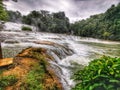 Agua azul waterfalls, Chiapas. Mexico Royalty Free Stock Photo