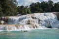 Agua Azul waterfalls, Chiapas, Mexico Royalty Free Stock Photo