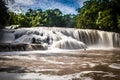 Agua Azul Waterfalls - Chiapas, Mexico Royalty Free Stock Photo