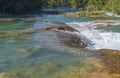 Agua Azul Waterfalls, Chiapas, Mexico Royalty Free Stock Photo