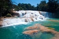 Agua Azules, Palenque, Mexico Royalty Free Stock Photo