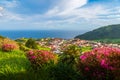 Agua Retorta village, Sao Miguel island, Azores, Portugal.