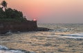 Aguada fort Royalty Free Stock Photo