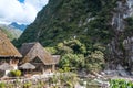 Aguas Calientes, at the foot of Machu Picchu Royalty Free Stock Photo