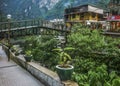 Aguas Calientes Town in Peru