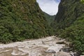 Aguas Calientes, Urubamba River, Machu Picchu, Peru, South America Royalty Free Stock Photo